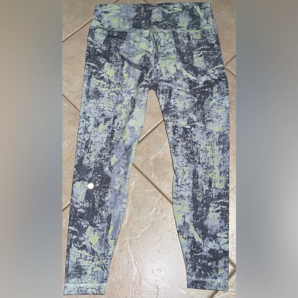 Lululemon Vuori Women’s Wunder Train High Rise Leggings Tight Pants Short 28” 14 - Picture 8 of 11